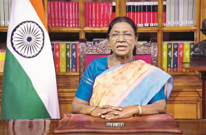 صدر جمہوریہ کے خطاب میں آئین کی اہمیت، جمہوری نظام میں ووٹروں کے کردار،  پر زور