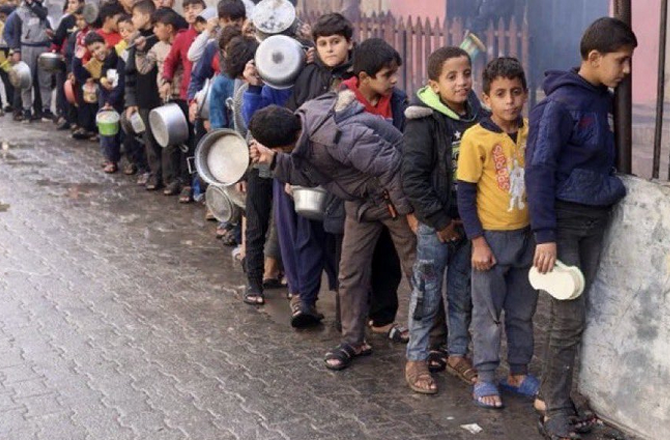 غزہ میں ۹۵۰۰۰؍ بچے غذائی قلت کا شکار، ۱۸۰۰۰؍ افراد کو فوری طبی ضرورت: یو این