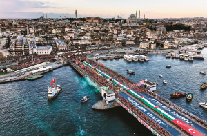 ترکی :نئے سال کے پہلے دن استنبول میں غزہ مارچ ، ۵؍لاکھ افراد کی شرکت