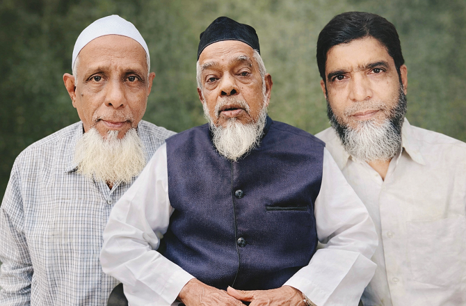 Momin Abdul Haq, Hafiz Muhammad Hussain, Saeed Ahmed Momin. Photo: INN