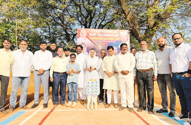 چیتا کیمپ: محمد ہارون سنجر- غلام احمد خاں آرزو کرکٹ ٹورنامنٹ کا آغاز