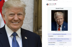 امریکی صدر ٹرمپ نے ’’ٹروتھ سوشل‘‘ پر خود کو وینزویلا کا عبوری صدر قرار دیا