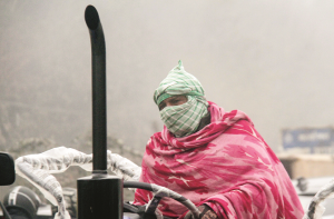 جنوبی ہند میں بارش توشمالی ہند میں ٹھنڈ میں اضافہ کی پیش گوئی