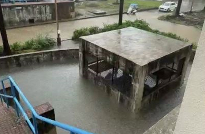 الہاس ندی کا پانی داخل ہونے سے موہیلی واٹر پلانٹ بند