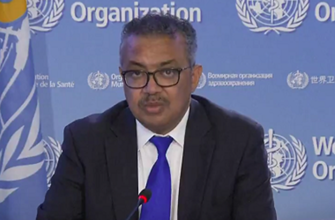World Health Organization (WHO) chief Tedros Adhanom Ghebreyesus. Photo: X