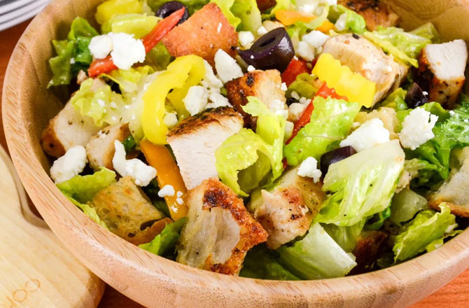 Feta Cheese Salad. Photo: INN