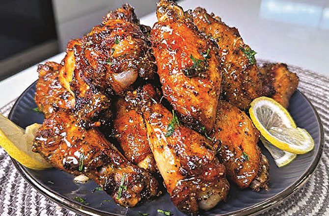 Lemon Fried Chicken Wings. Photo: INN