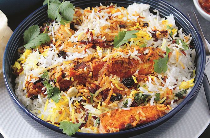 Machli Ki Chatpati Biryani. Photo: INN