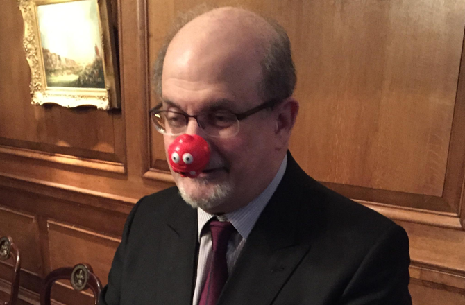 Salman Rushdie. Image: X