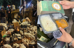 جنتر منتر احتجاج: فوڈ ڈیلیوری رائیڈرز بھی انسان دوستی کی علامت بن گئے