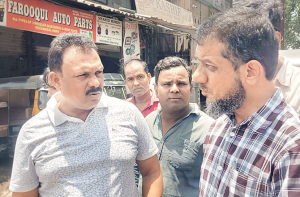بھیونڈی: نالوں کی صفائی کا جائزہ لینے کیلئے میئر خود نکل پڑے