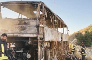 ترکی :بس ڈرائیور کو دل کا دورہ پڑا، حادثے میں ۸؍مسافر ہلاک 