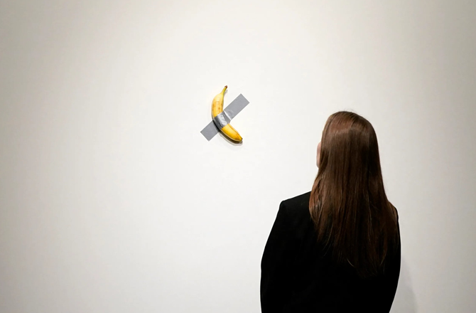Duct Tape Banana. Photo: X