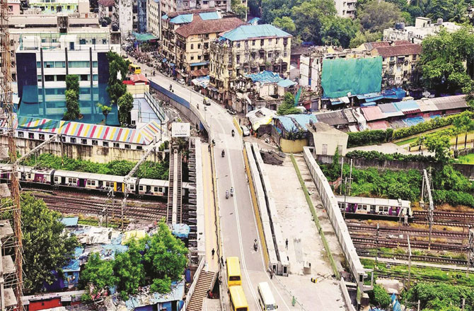 The Hancock Bridge, which was demolished 10 years ago and is still incomplete. (File photo)