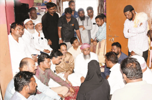 ناندیڑ: مقتول کفایت علی کے اہل خانہ کی امداد