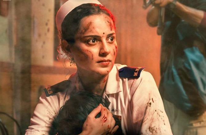 Kangana Ranaut, in the film `Bharat Bhhagya Viddhaata`. Photo: INN
