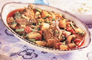 آج کا پکوان: سبزی گوشت