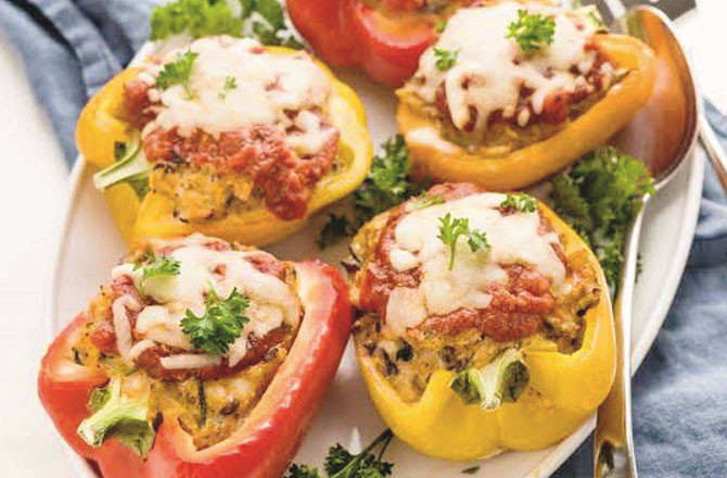 Stuffed Bell Peppers. Photo: INN