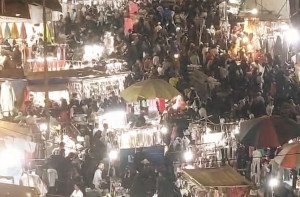 بھیونڈی کے بازاروں میں غیر معمولی بھیڑ ،عید کی خریداری عروج پر