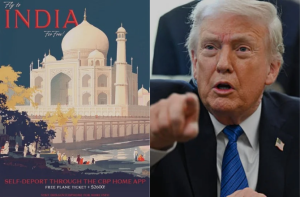 امریکہ: خود جلاوطنی کی اسکیم کی تشہیر کیلئےتاج محل کی تصویر استعمال کرنےپر تنازع