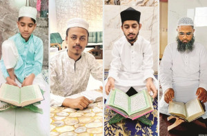  ان حفاظ نے ۱۰؍روزہ،۱۴؍روزہ اور۱۵؍روزہ تراویح پڑھائی 