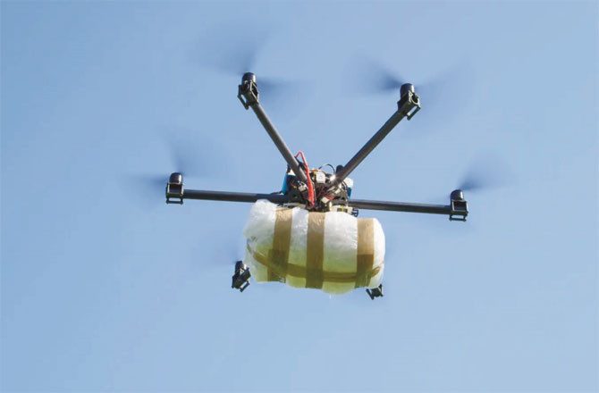 Smuggling via drone remains a challenge