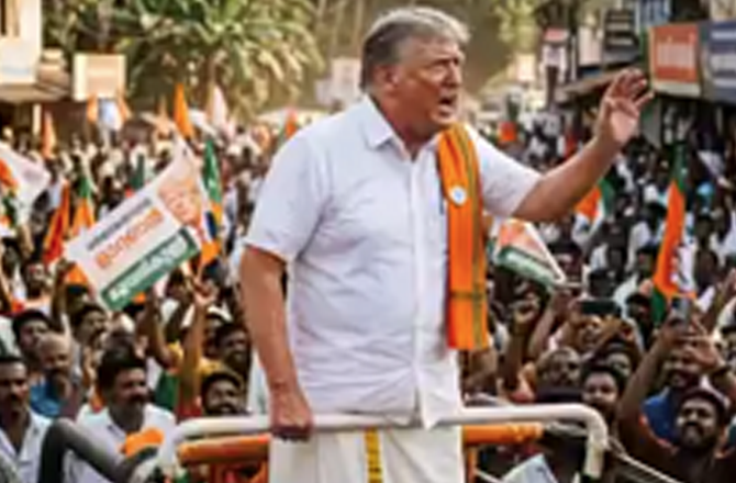 کیرالا الیکشن: اے آئی ویڈیو میں عالمی لیڈر مہم میں شامل، سوشل میڈیا پر دھوم