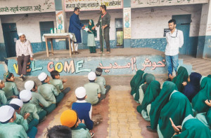 مالیگاؤں میونسپل اُردو اسکول نمبر ایک میں ’بچوں کے بینک‘ کےقیام کو ایک سال مکمل