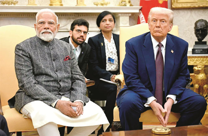 PM Modi calls on Trump to ease tensions and restore peace