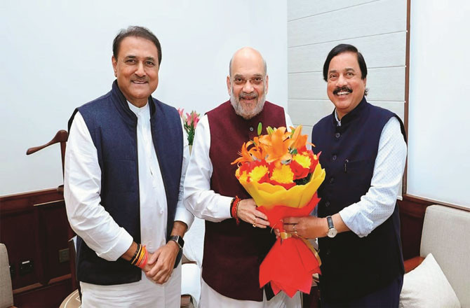 Are Tatkare and Patel conspiring with BJP?, Inset Rohit Pawar