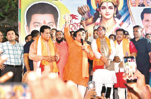 مالونی : شوبھایاترا میں نتیش رانے کی اشتعال انگیزی