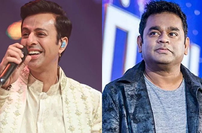 AR Rahman and Salim Merchant. Photo: INN