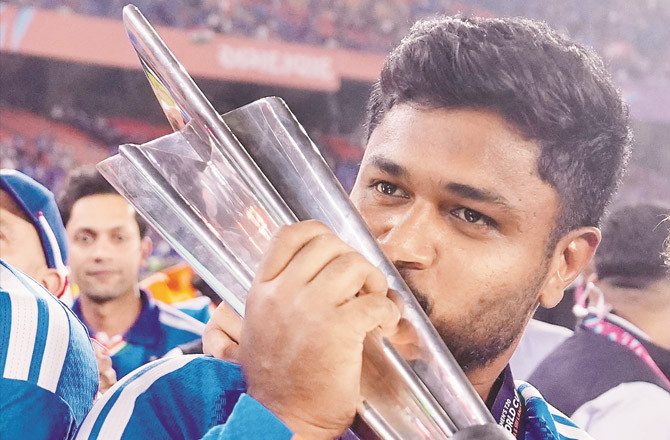 Sanju Samson.Photo:PTI