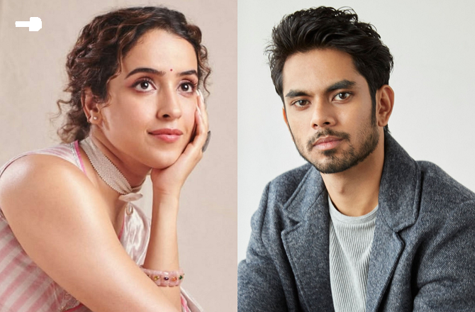 Aditya Rawal and Sanya Malhotra. Photo: INN
