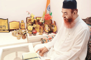 حافظ مولانا رزین اشرف نے ۴۵؍سال تک تراویح پڑھائی