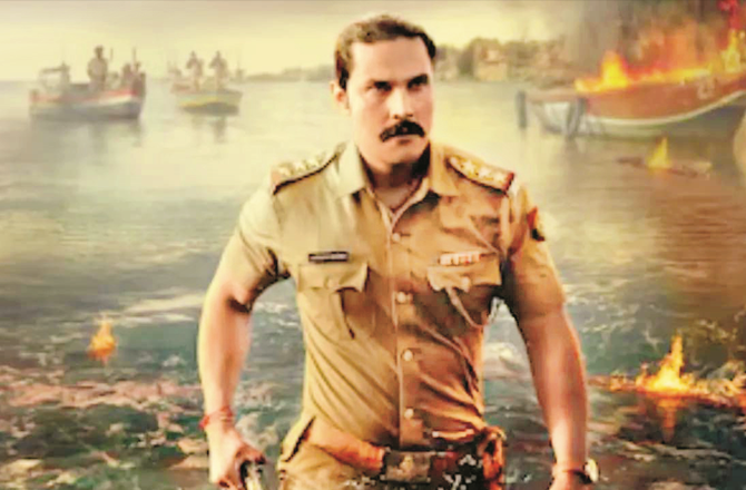 Randeep Hooda can be seen in a scene from the web series `Inspector Avinash 2`. Photo: INN