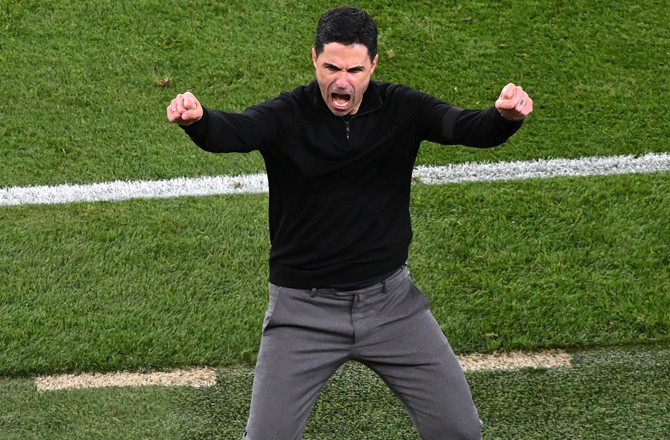 Mikel Arteta.Photo:X