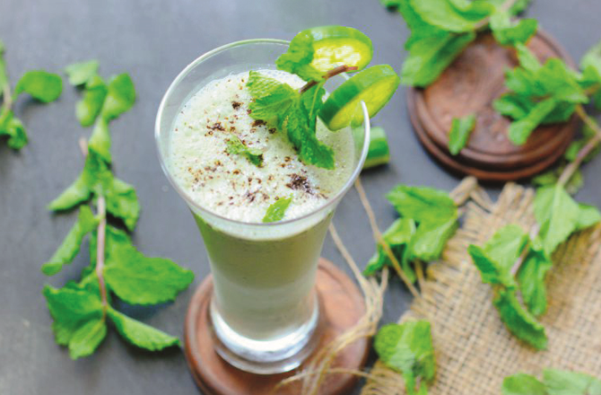 Mint Lassi. Photo: INN