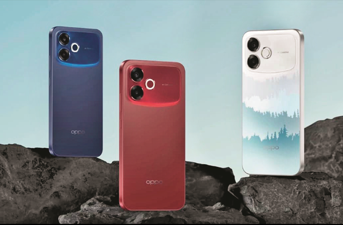 Oppo F33 Pro 5G can be seen in different colors. Photo: INN