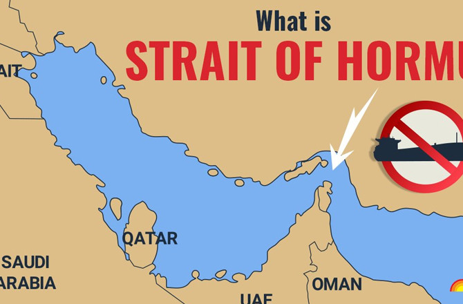Strait Of Hormuz.Photo:INN