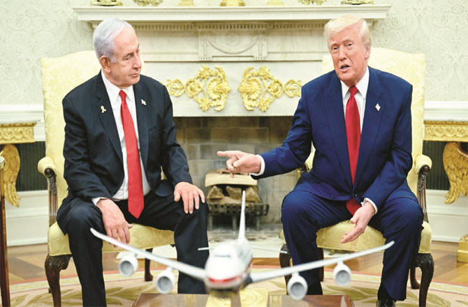 Differences between US President Donald Trump and Israeli Prime Minister Netanyahu have come to light