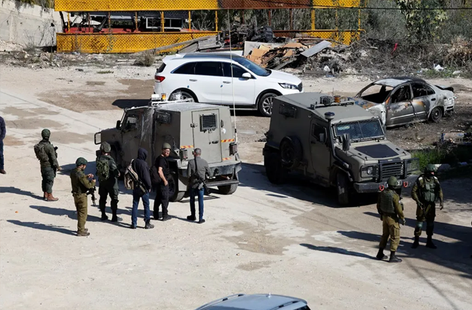Israeli soldiers in the West Bank. File photo.