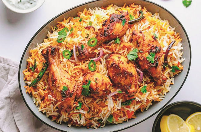 Chicken Tikka Pulao. Photo: INN