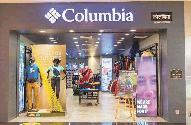 Columbia store located at Infinity Mall, Malad. Photo: INN