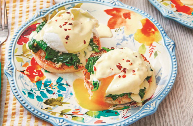 Egg Florentine. Photo: INN