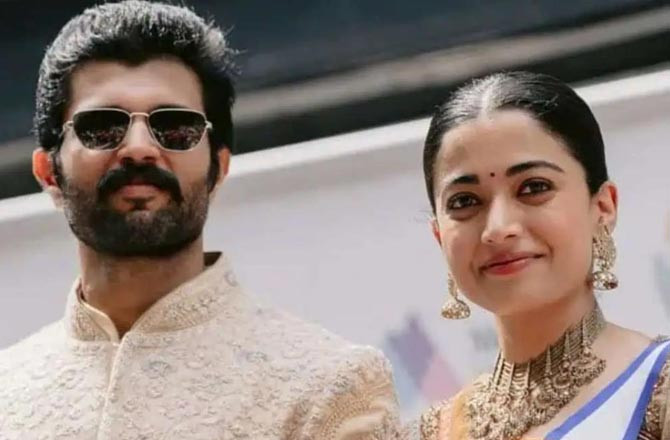 Vijay And Rashmika.Photo:INN