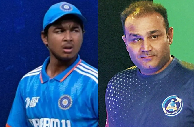 Vaibhav And Virender.Photo:INN