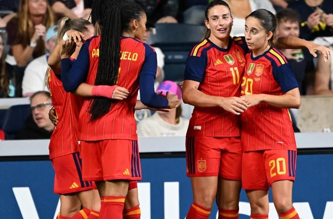 Spainish Players.Photo:X