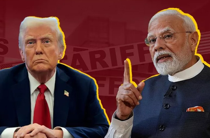 Trump And Modi.Photo:INN