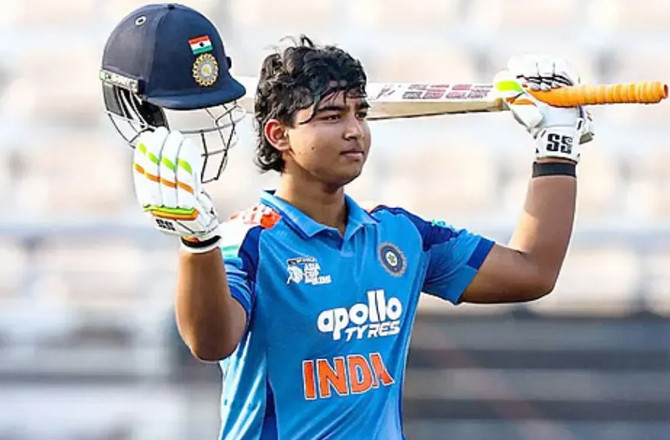 Vaibhav Suryavanshi.Photo:INN